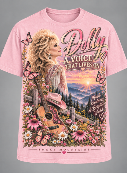 Forever in Our Hearts – A Voice That Lives On Country Tribute Tee💗🦋🎸